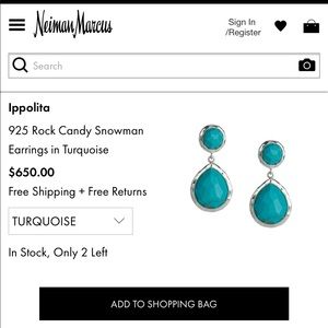 Ippolita Turquoise and Sterling Earrings